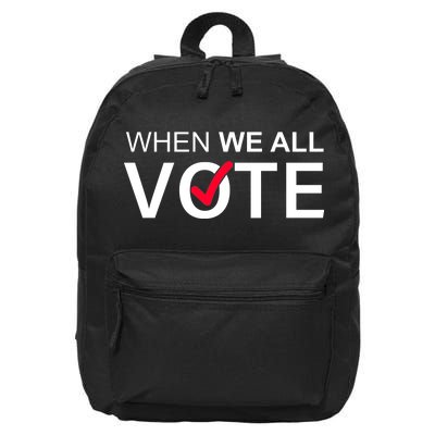 When We All Vote Midterms 16 in Basic Backpack