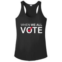 When We All Vote Midterms Ladies PosiCharge Competitor Racerback Tank