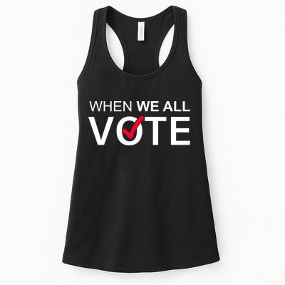 When We All Vote Midterms Womens Tank Top