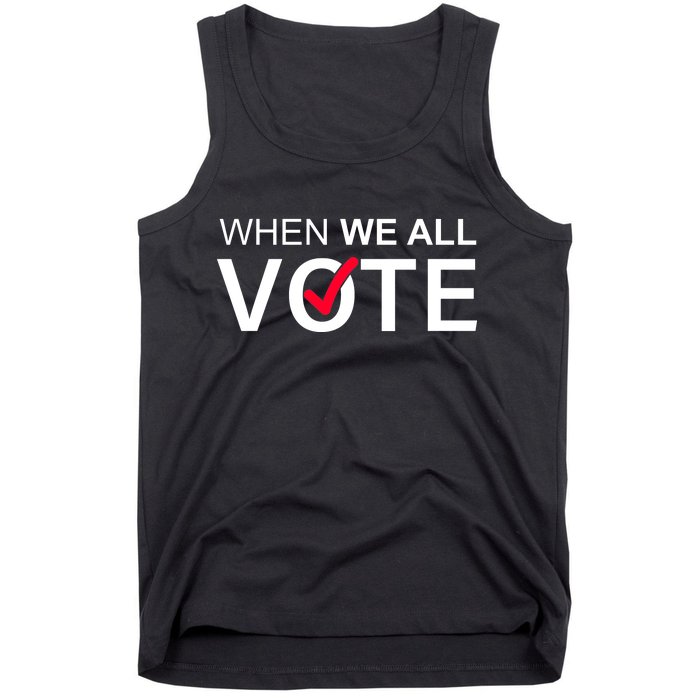 When We All Vote Midterms Tank Top