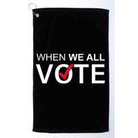 When We All Vote Midterms Golf Towel