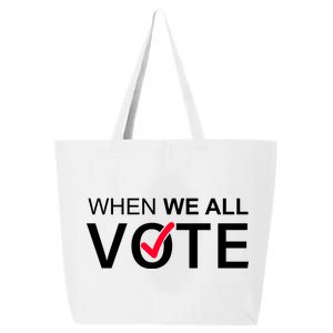 When We All Vote Midterms 25L Jumbo Tote