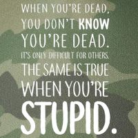 When You're Stupid Funny Statement Legacy Tie Dye Trucker Hat