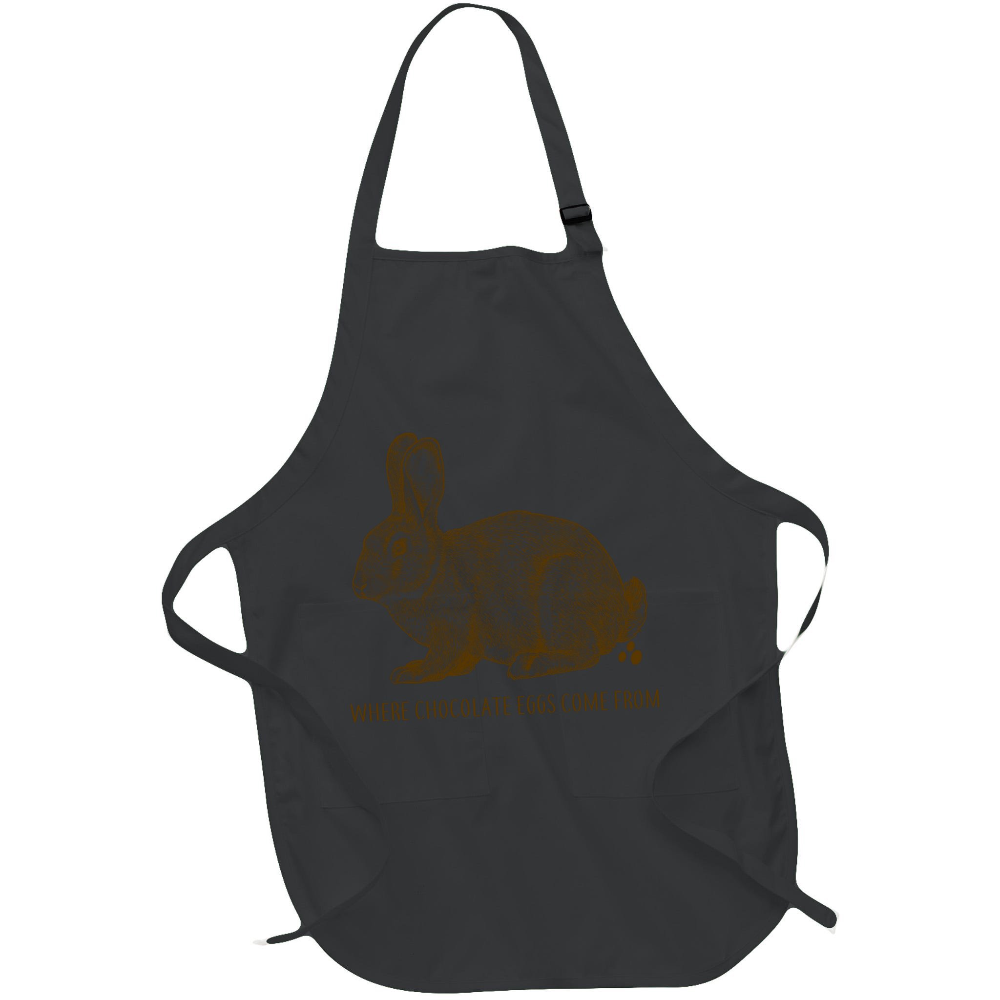 Where Chocolate Eggs Come From Apron
