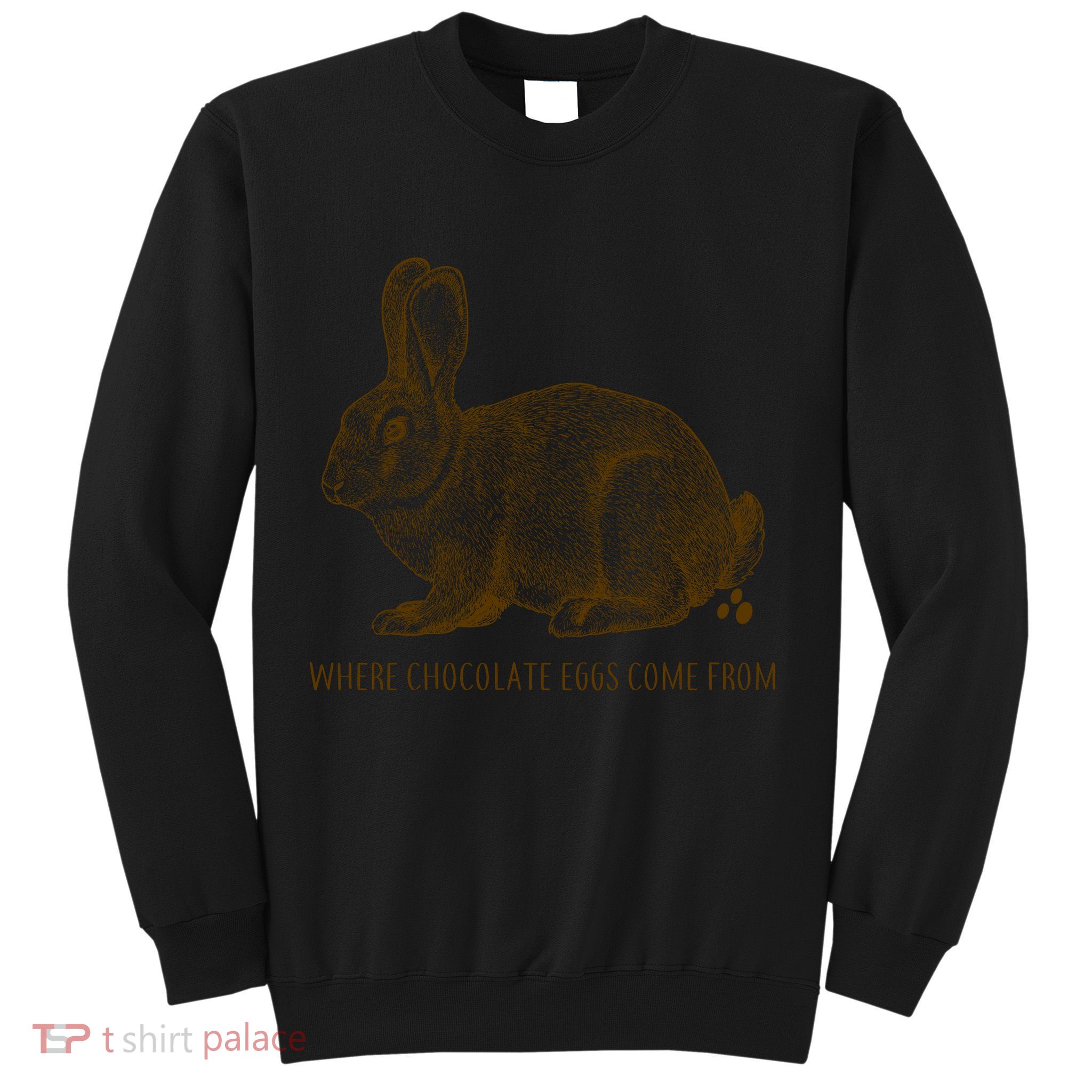 Where Chocolate Eggs Come From Sweatshirt
