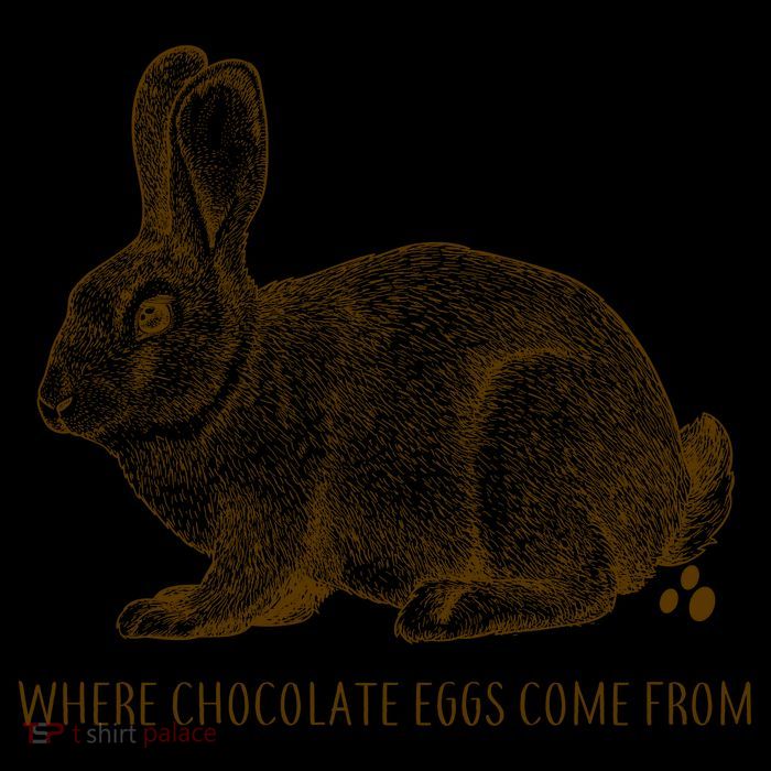 Where Chocolate Eggs Come From 7-Panel Snapback Hat