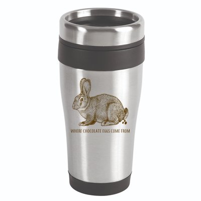 Where Chocolate Eggs Come From 16oz Travel Tumbler