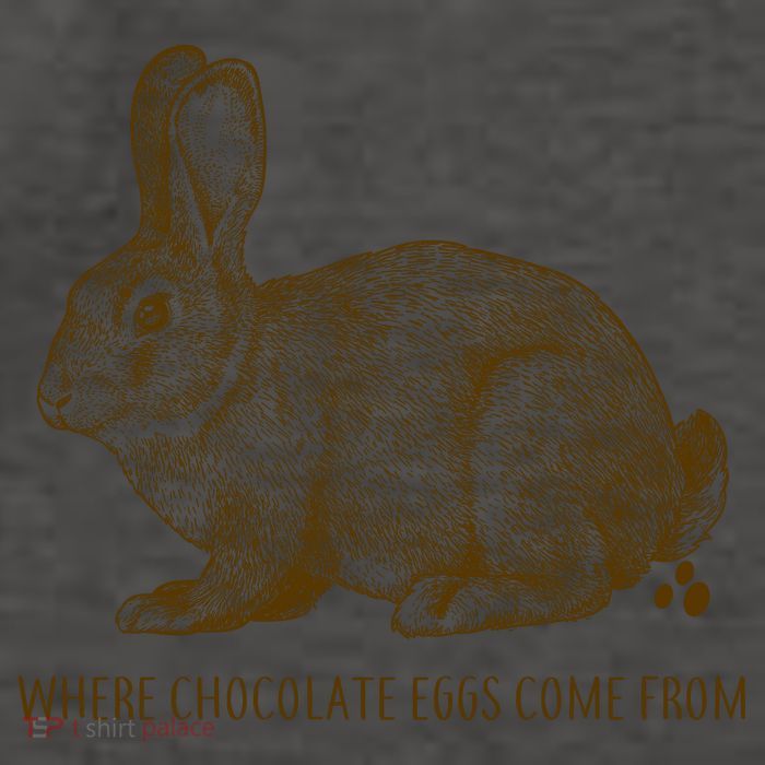 Where Chocolate Eggs Come From Vector Backpack