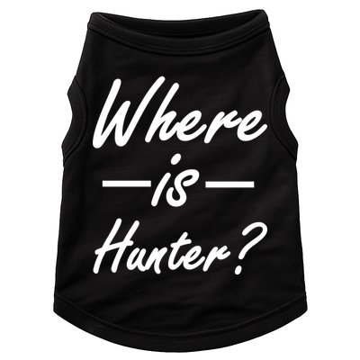 Where Is Hunter Doggie Tank