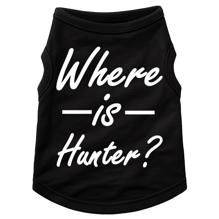 Where Is Hunter Doggie Tank