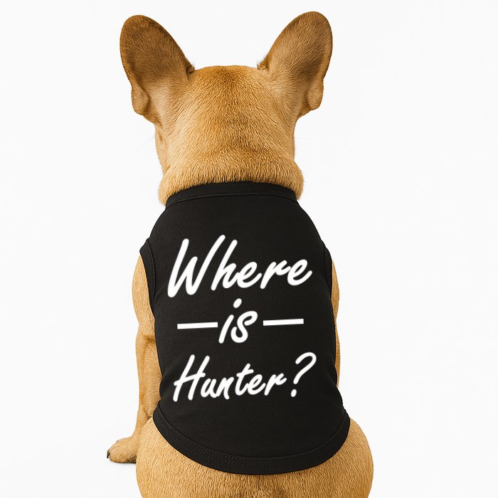 Where Is Hunter Doggie Tank
