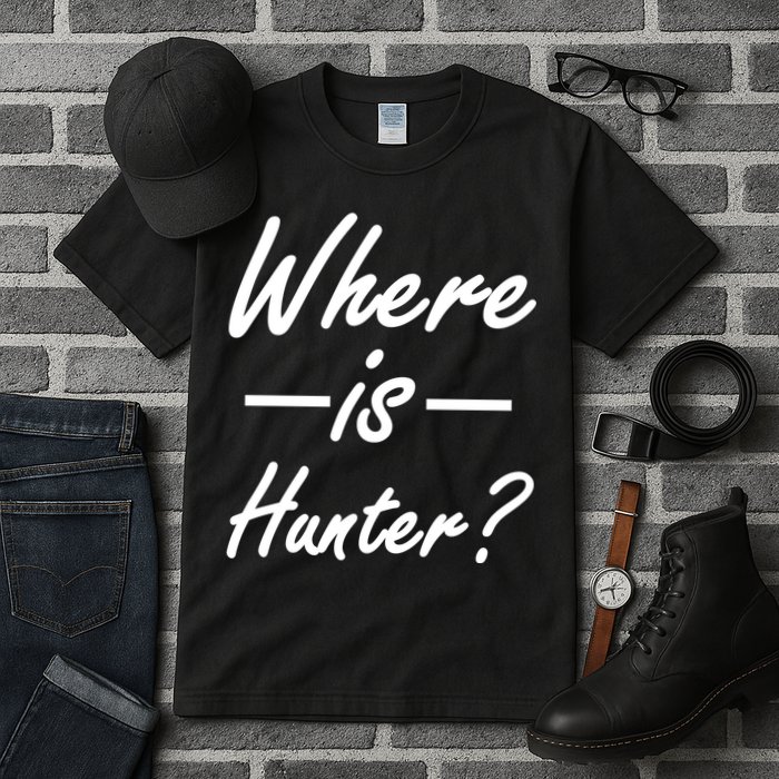 Where Is Hunter Tall T-Shirt