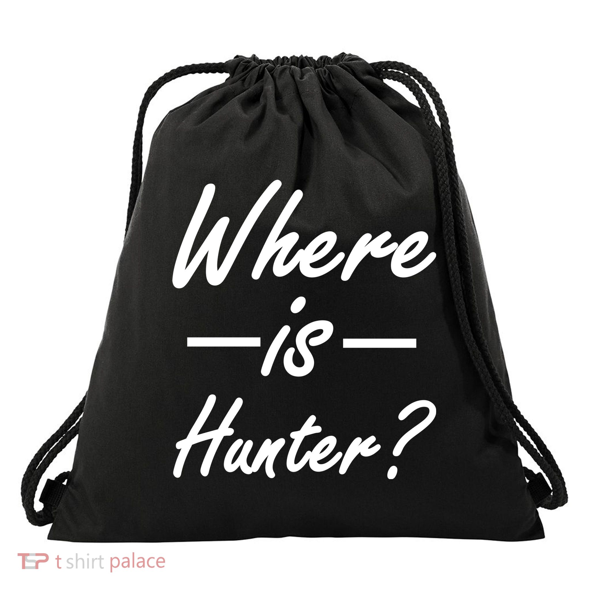 Where Is Hunter Drawstring Bag