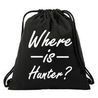 Where Is Hunter Drawstring Bag