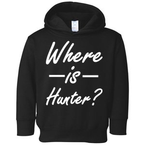 Where Is Hunter Toddler Hoodie