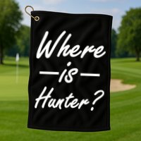 Where Is Hunter Golf Towel