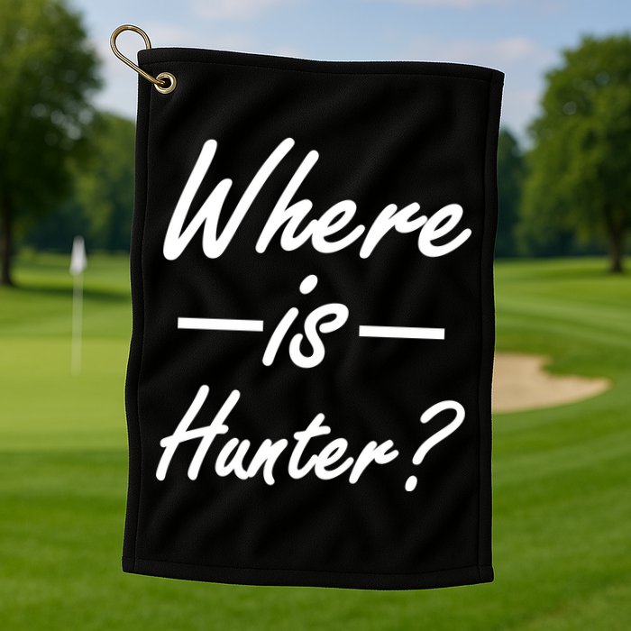 Where Is Hunter Golf Towel