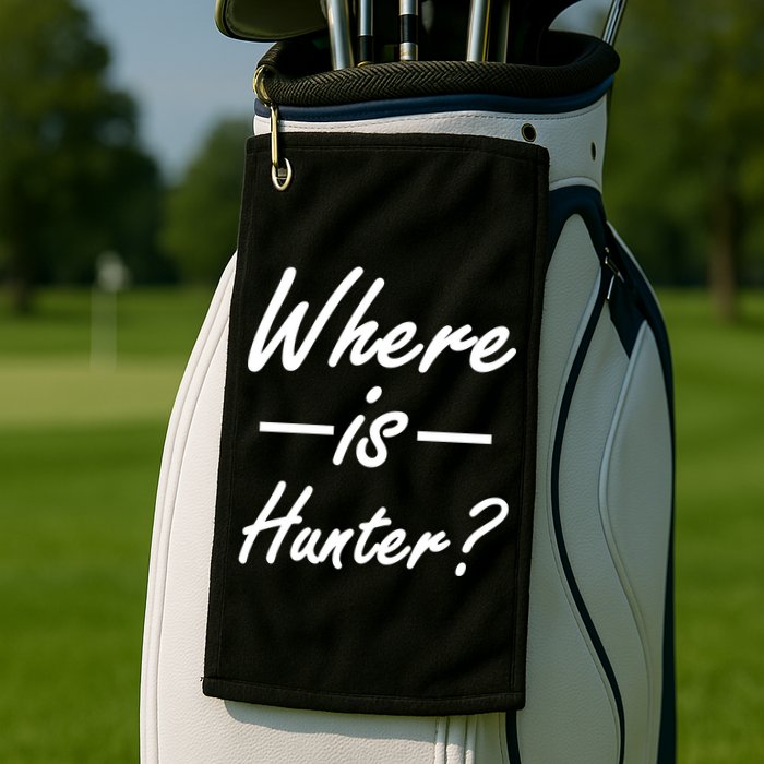 Where Is Hunter Golf Towel