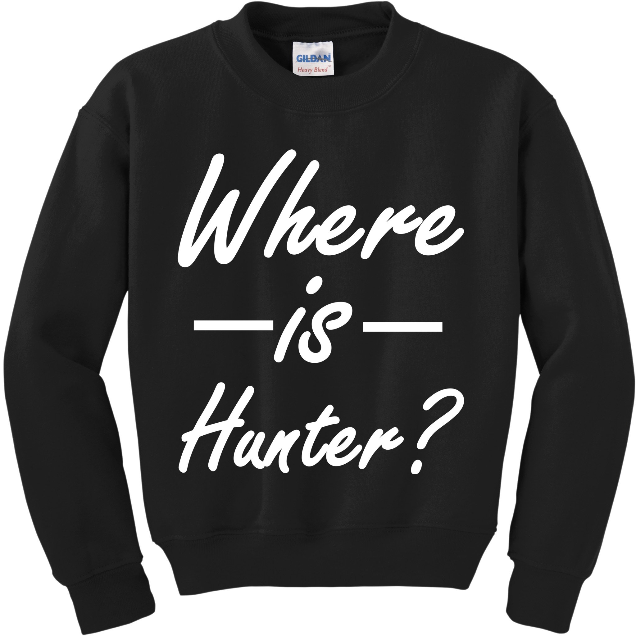 Where Is Hunter Kids Sweatshirt