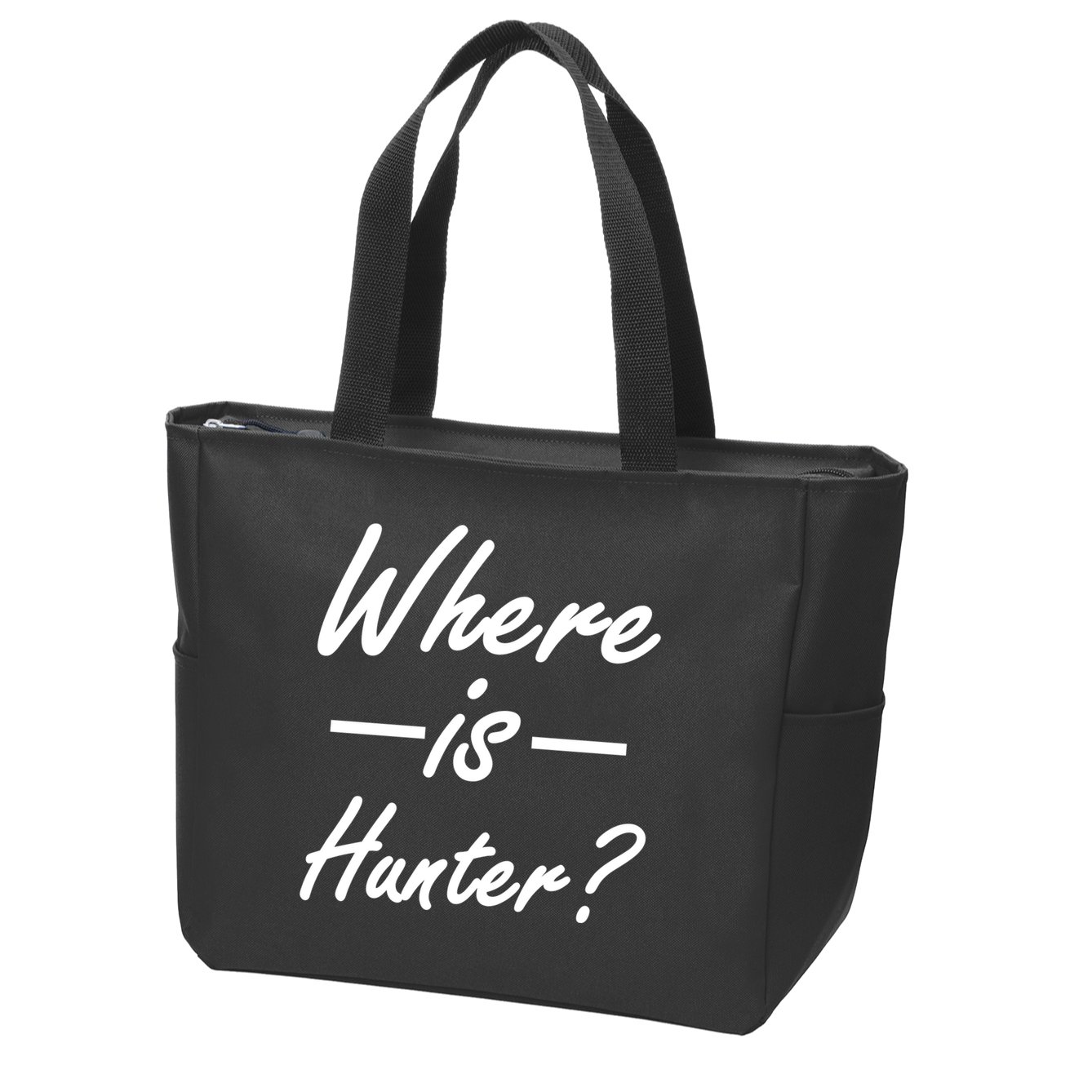 Where Is Hunter Zip Tote Bag