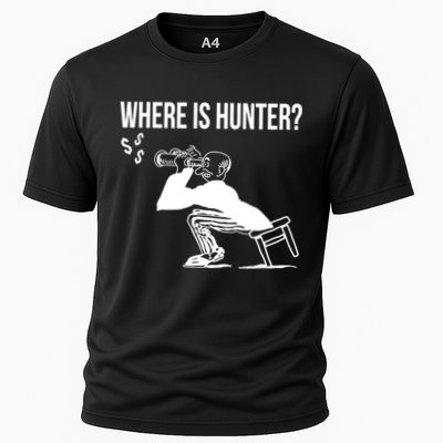 Where Is Hunter Political Humor Pro Trump Performance Shirt