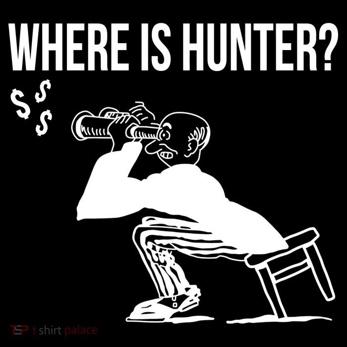 Where Is Hunter Political Humor Pro Trump Baby Bodysuit