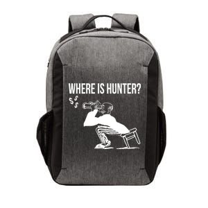 Where Is Hunter Political Humor Pro Trump Vector Backpack