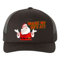 Where My Hoe's At Yupoong Adult 5-Panel Trucker Hat