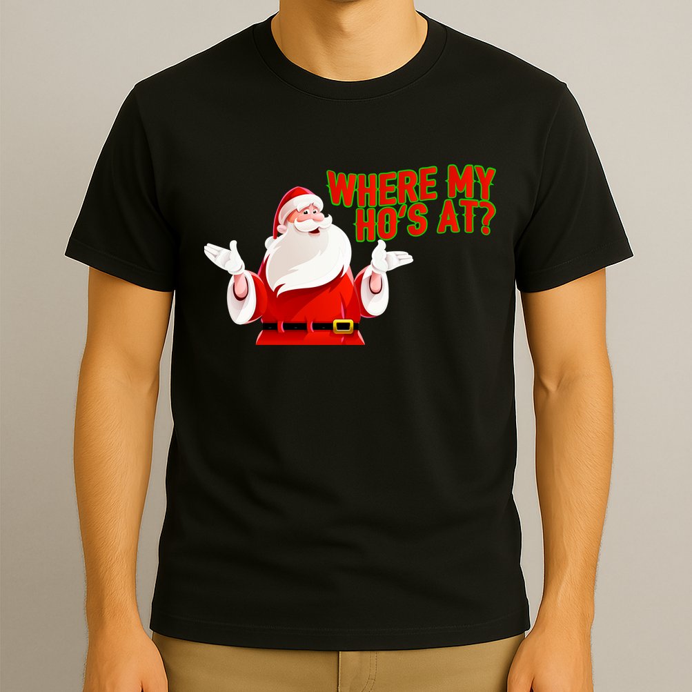 Where My Hoe's At T-Shirt
