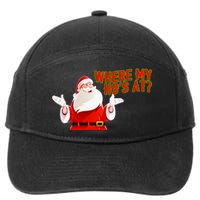 Where My Hoe's At 7-Panel Snapback Hat