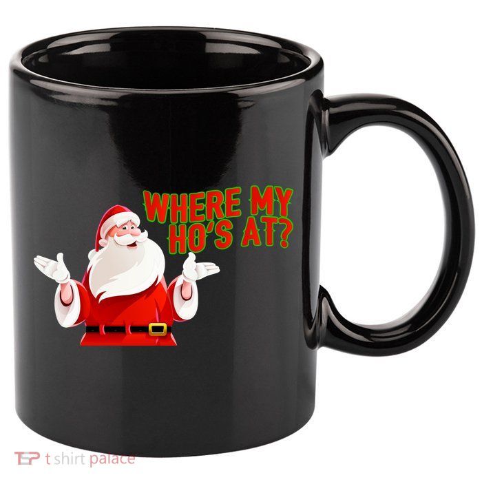 Where My Hoe's At 11oz C Handle Ceramic Mug