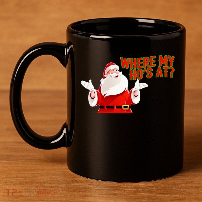 Where My Hoe's At 11oz C Handle Ceramic Mug