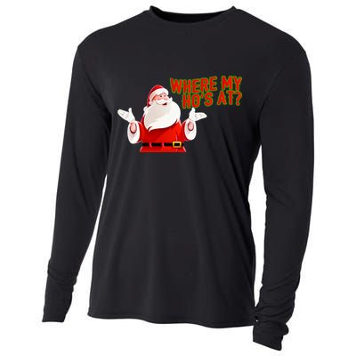 Where My Hoe's At Cooling Performance Long Sleeve Crew