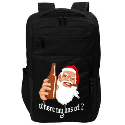 Where My Hos At? Christmas Impact Tech Backpack