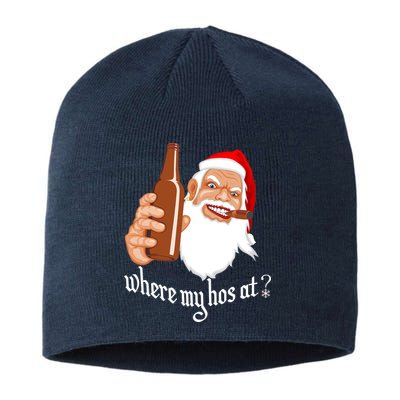 Where My Hos At? Christmas Sustainable Beanie