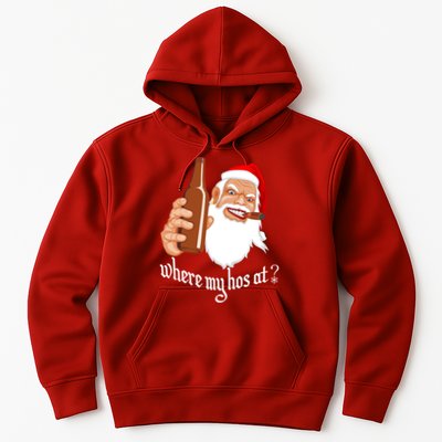 Where My Hos At? Christmas Hoodie