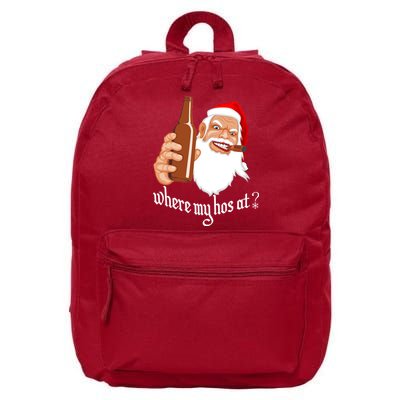 Where My Hos At? Christmas 16 in Basic Backpack