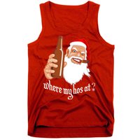 Where My Hos At? Christmas Tank Top