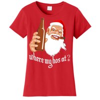 Where My Hos At? Christmas Women's T-Shirt