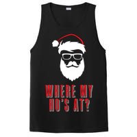 Where My Ho's At? Funny Xmas PosiCharge Competitor Tank