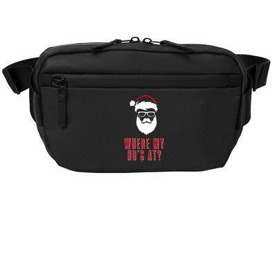 Where My Ho's At? Funny Xmas Crossbody Pack