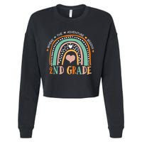 Where The Adventure Begins 2nd Grade Cropped Pullover Crew