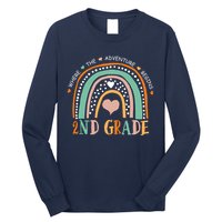Where The Adventure Begins 2nd Grade Long Sleeve Shirt