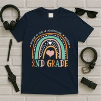 Where The Adventure Begins 2nd Grade T-Shirt