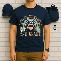 Where The Adventure Begins 2nd Grade T-Shirt