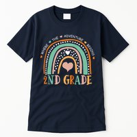 Where The Adventure Begins 2nd Grade Tall T-Shirt