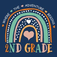 Where The Adventure Begins 2nd Grade Tall T-Shirt