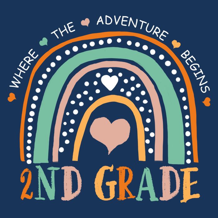 Where The Adventure Begins 2nd Grade Button