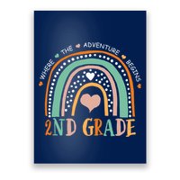 Where The Adventure Begins 2nd Grade Poster