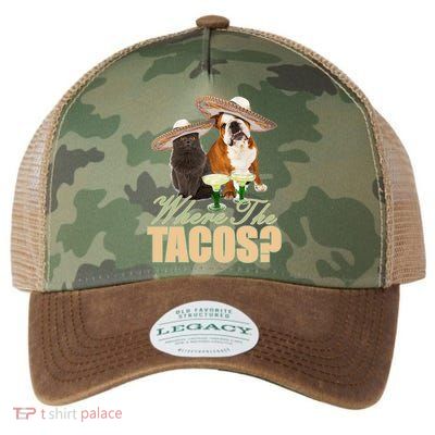 Where The Tacos? Cat Dog Legacy Tie Dye Trucker Hat